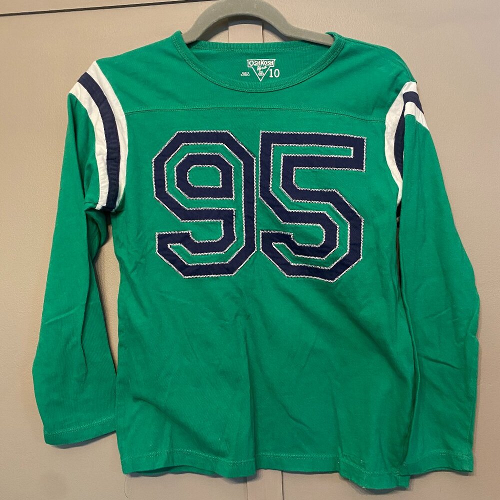 Boys OshKosh B'gosh Long Sleeve Shirt - Size 10